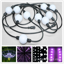 Ang tunog na aktibo na disco LED RGB ball string